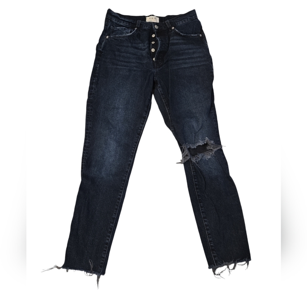 We The Free Dark Blue Skinny Jeans